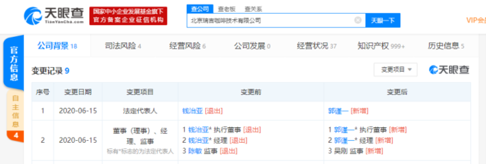 錢治亞退出瑞幸關聯(lián)公司，自助咖啡市場戰(zhàn)略布局或將生變